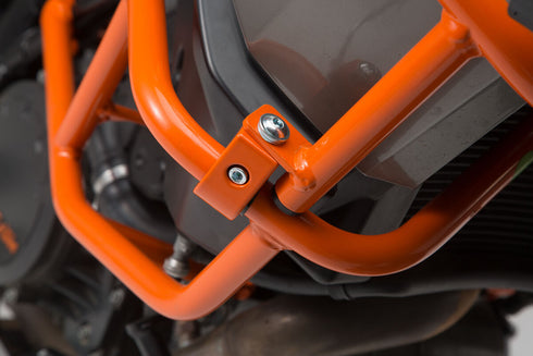 Protecciones sup. de motor para KTM original. Naranja. 1290 SAdv R / S (16-), 1090 Adv (16-).